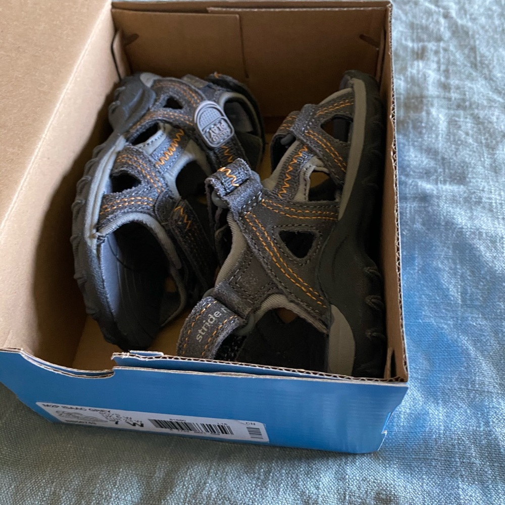 Gray Stride Rite sandal